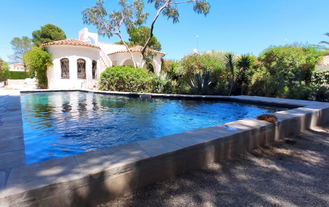 Villa Dos Calas - Bonita Villa De Estilo Rustico Y Piscina De Agua Salada 拉梅特拉·德·玛尔 外观 照片