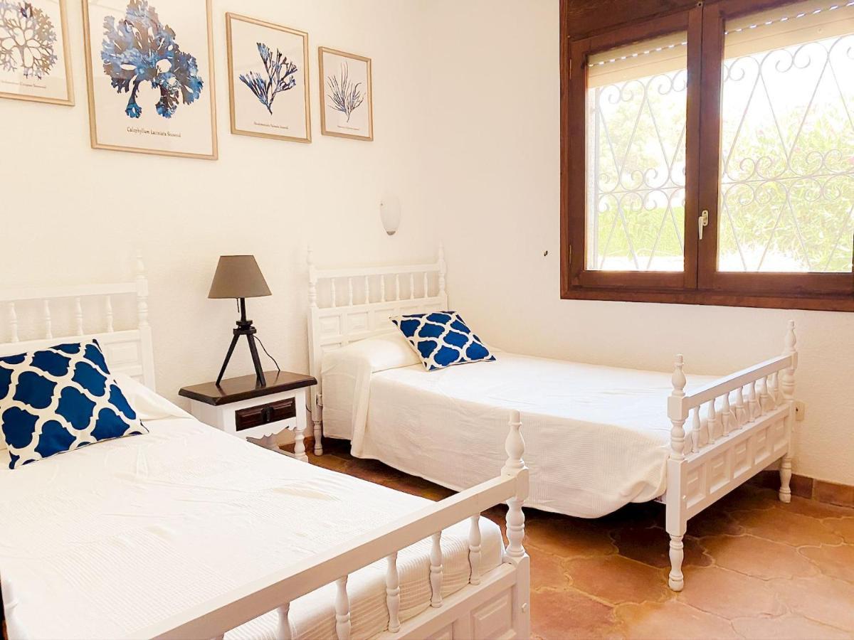 Villa Dos Calas - Bonita Villa De Estilo Rustico Y Piscina De Agua Salada 拉梅特拉·德·玛尔 外观 照片