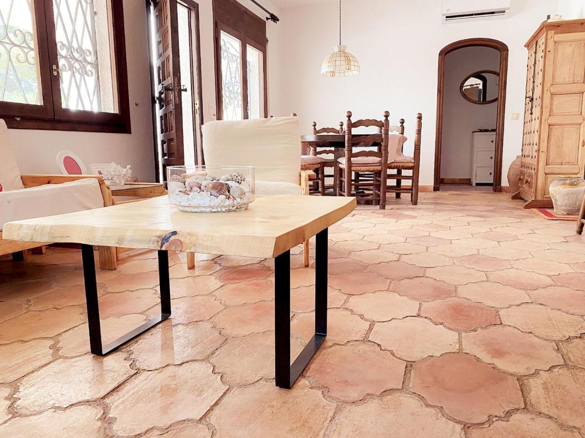 Villa Dos Calas - Bonita Villa De Estilo Rustico Y Piscina De Agua Salada 拉梅特拉·德·玛尔 外观 照片