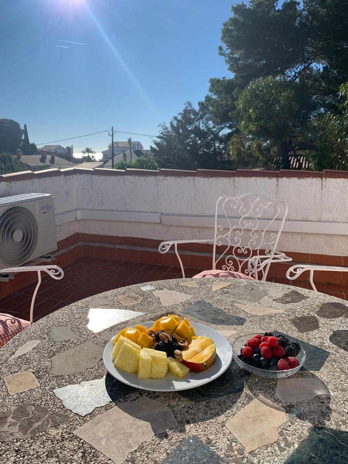 Villa Dos Calas - Bonita Villa De Estilo Rustico Y Piscina De Agua Salada 拉梅特拉·德·玛尔 外观 照片