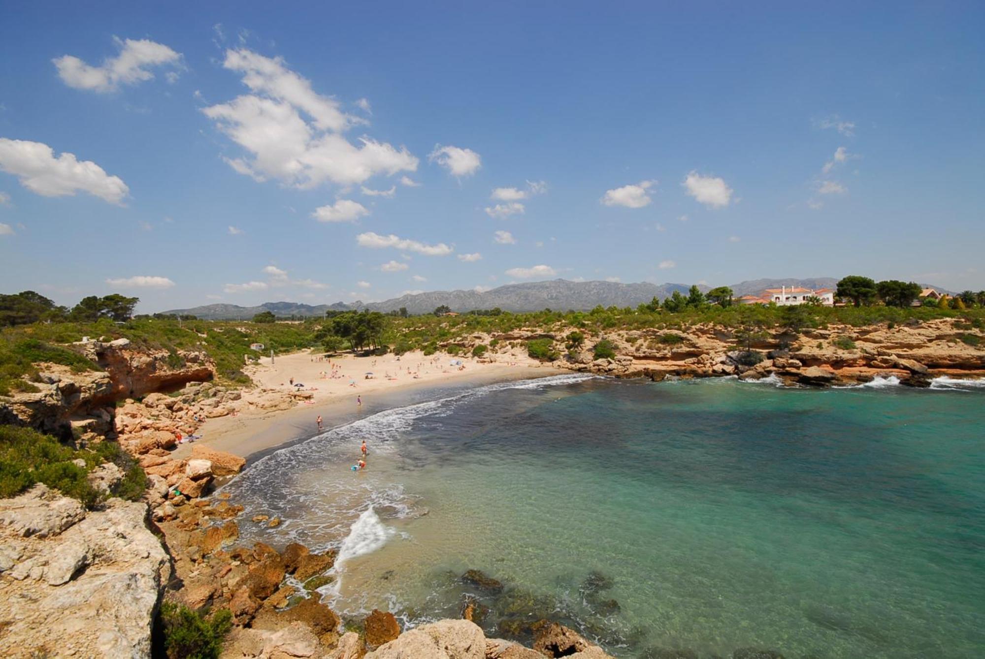 Villa Dos Calas - Bonita Villa De Estilo Rustico Y Piscina De Agua Salada 拉梅特拉·德·玛尔 外观 照片