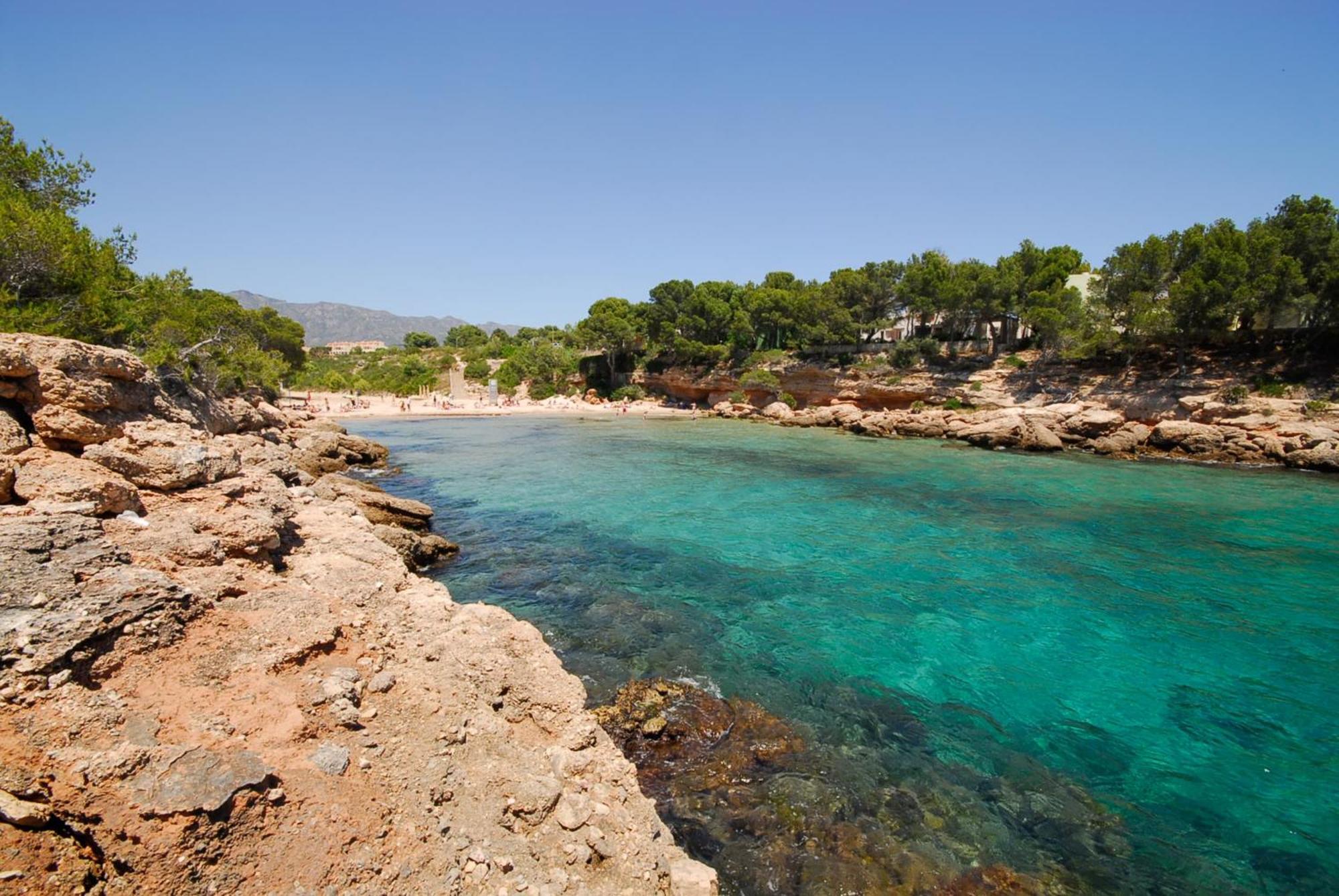 Villa Dos Calas - Bonita Villa De Estilo Rustico Y Piscina De Agua Salada 拉梅特拉·德·玛尔 外观 照片