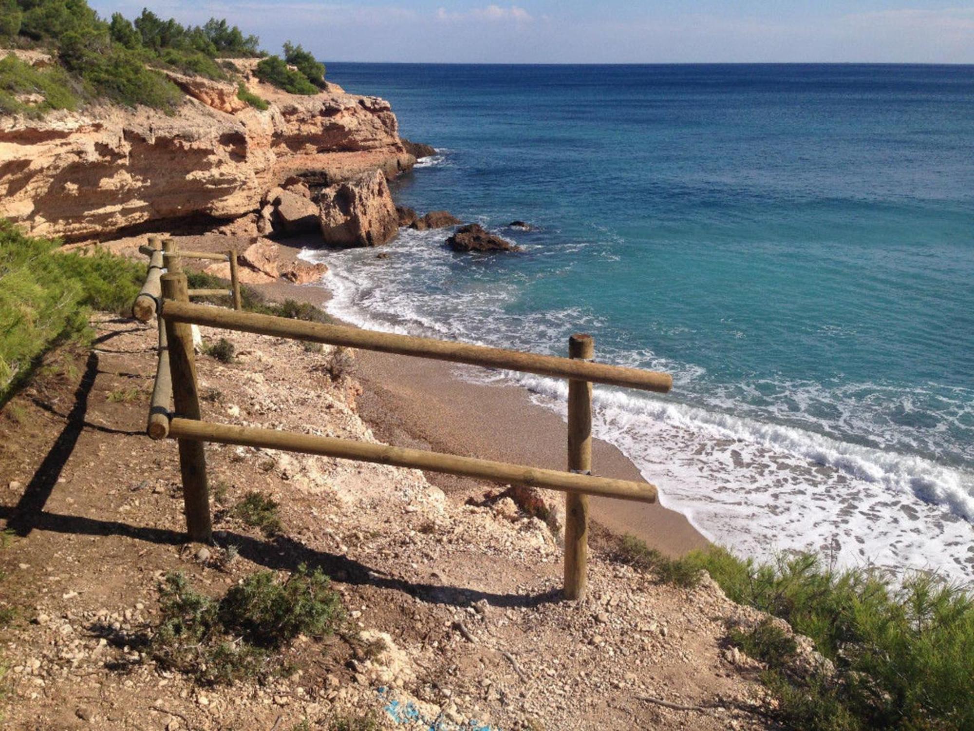 Villa Dos Calas - Bonita Villa De Estilo Rustico Y Piscina De Agua Salada 拉梅特拉·德·玛尔 外观 照片